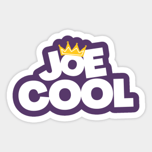 Joe Cool Sticker